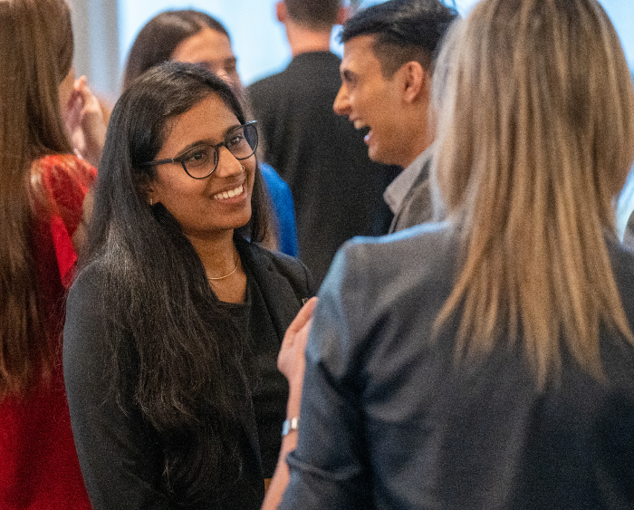 Networking in Chicago Lake Forest College's In The Loop Mixer makes a